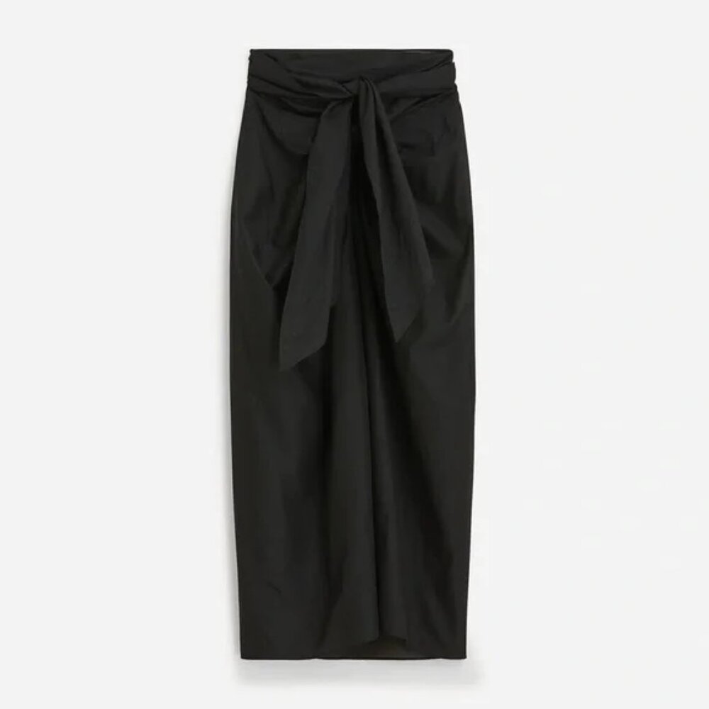 J.Crew Convertible Beach Sarong - Black Size M